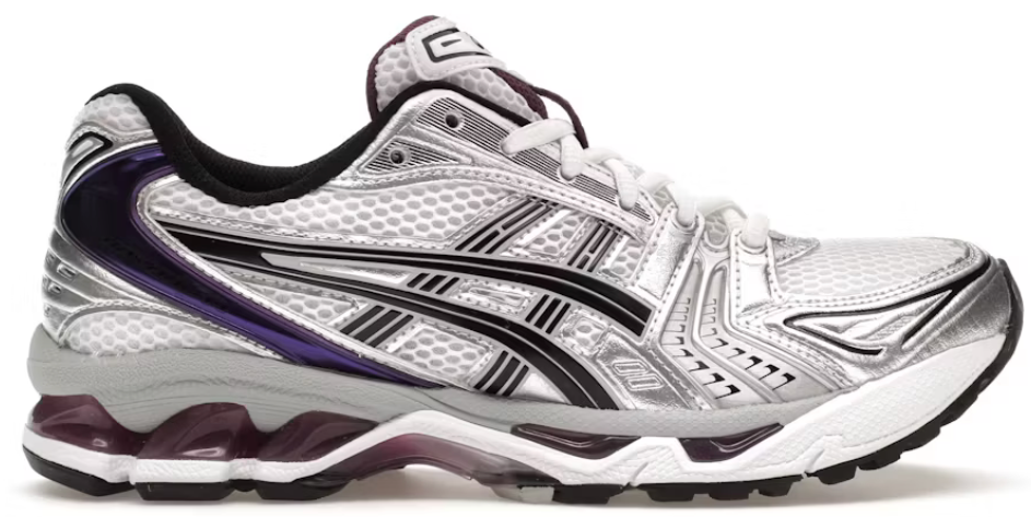 Asics Gel-Kayano 14 White Dark Grape (W)