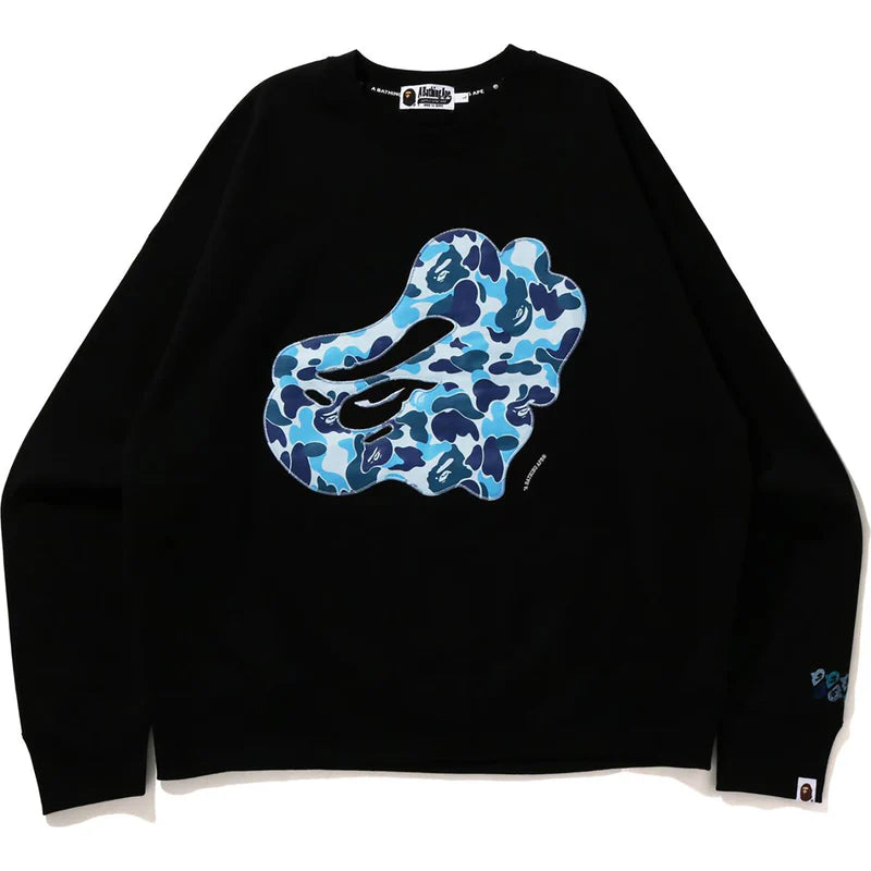 Bape ABC Camo Patch Loose Fit Crewneck