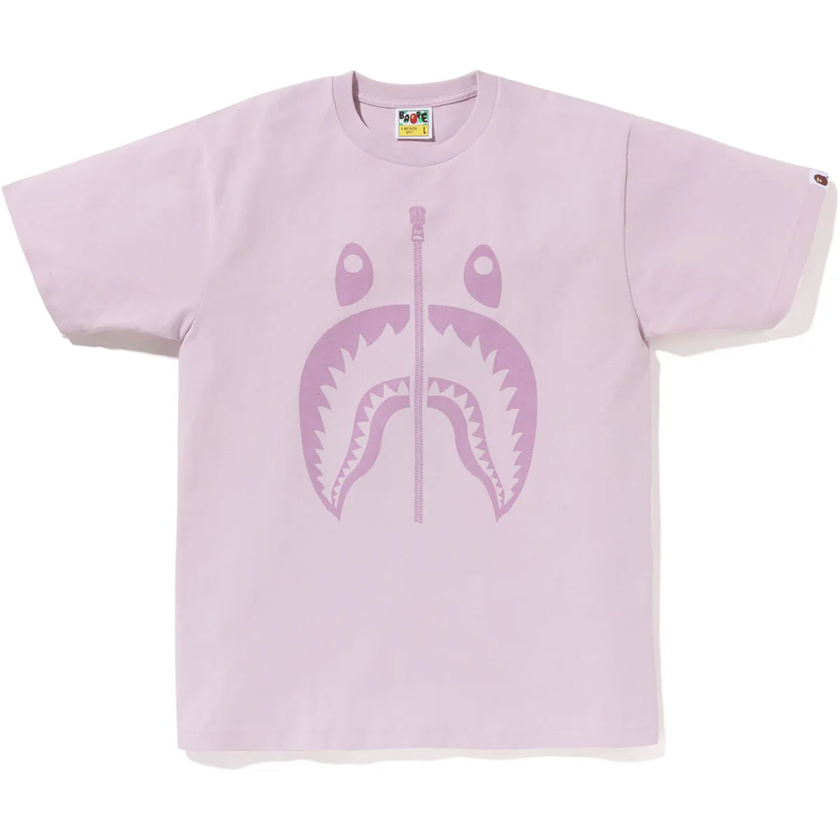 Bape Pigment Shark Tee Purple