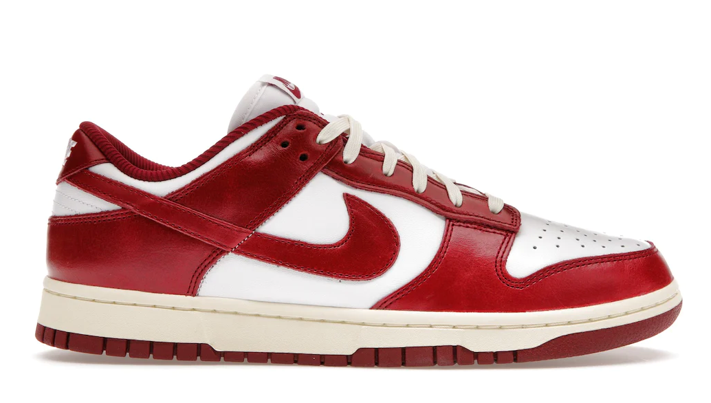 Nike Dunk Low PRM Vintage Team Red (W)