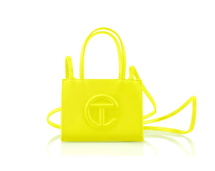 Telfar Shopping Bag Small Highlighter Yellow