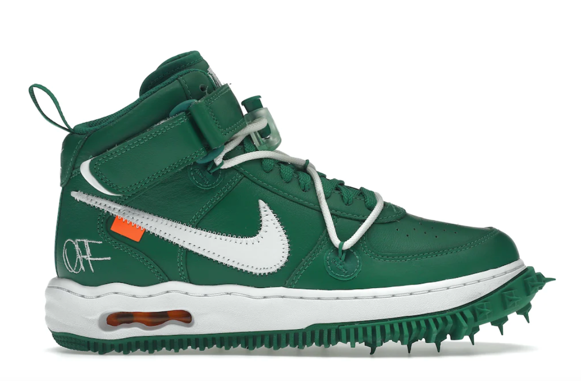 Nike Air Force 1 Mid Off-White Pine Green