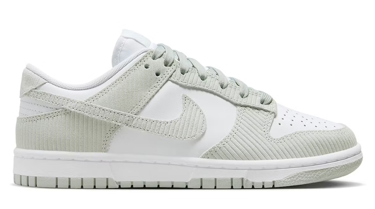 Nike Dunk Low Light Silver Corduroy (W)