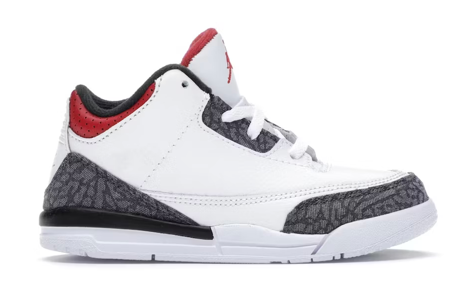 Jordan 3 Retro SE Fire Red Denim (TD/PS)