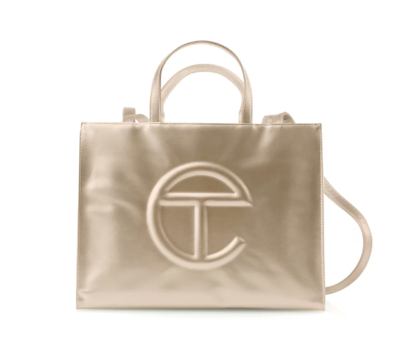 Telfar Shopping Bag Medium Gold