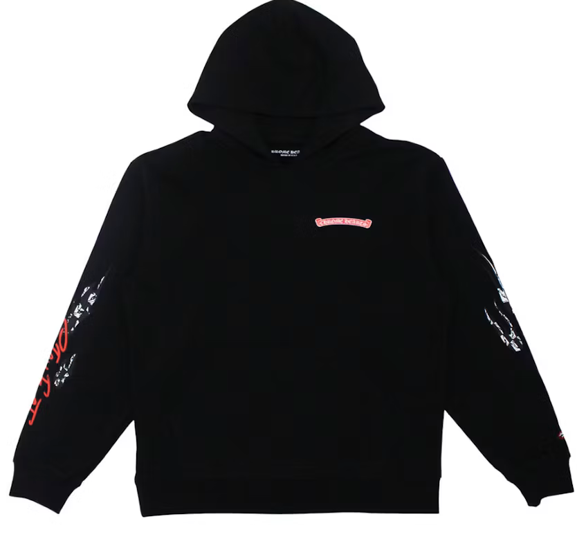 Chrome Hearts Matty Boy Stay Fast Hoodie Black