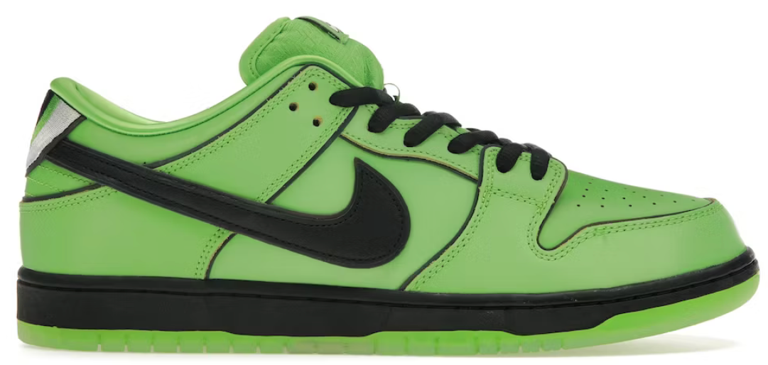 Nike SB Dunk Low The Powerpuff Girls Buttercup