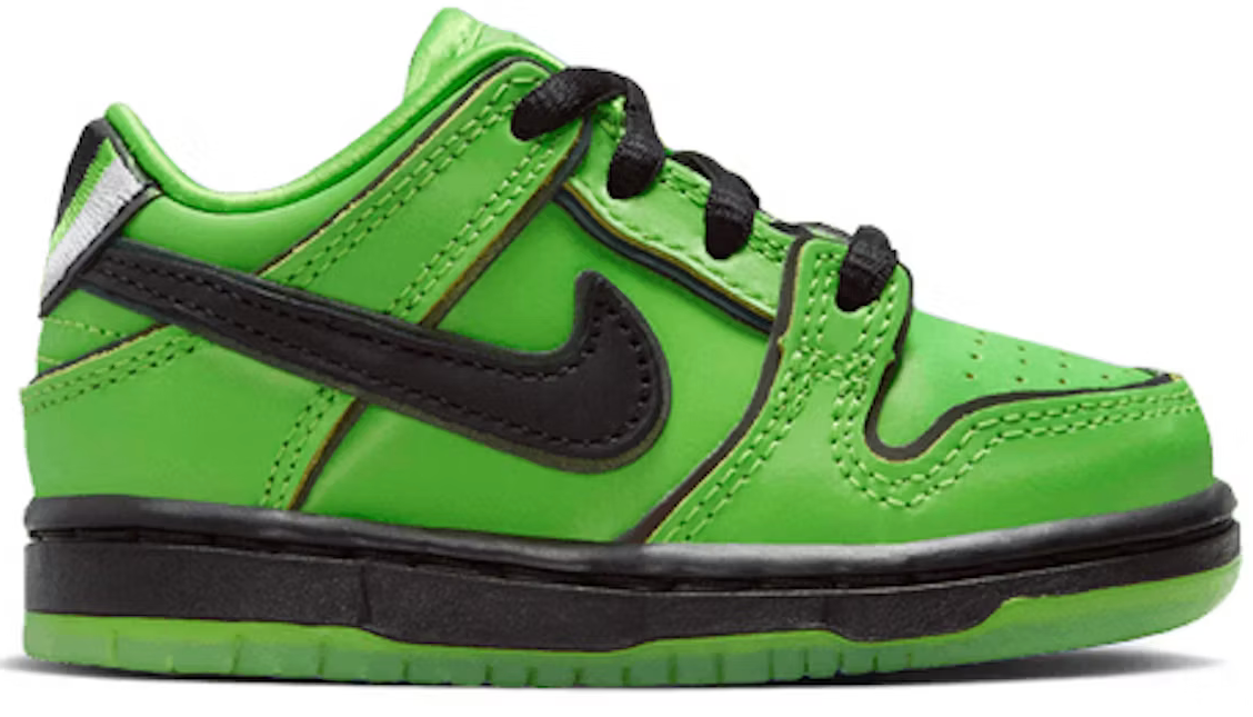 Nike SB Dunk Low The Powerpuff Girls Buttercup (TD/PS)