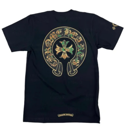 Chrome Hearts Camo Horseshoe T-Shirt Black