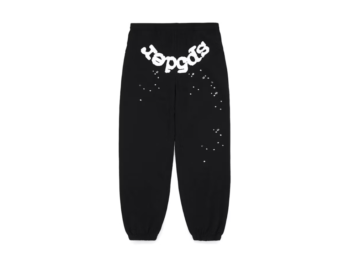 Sp5der OG Web Sweatpant Black