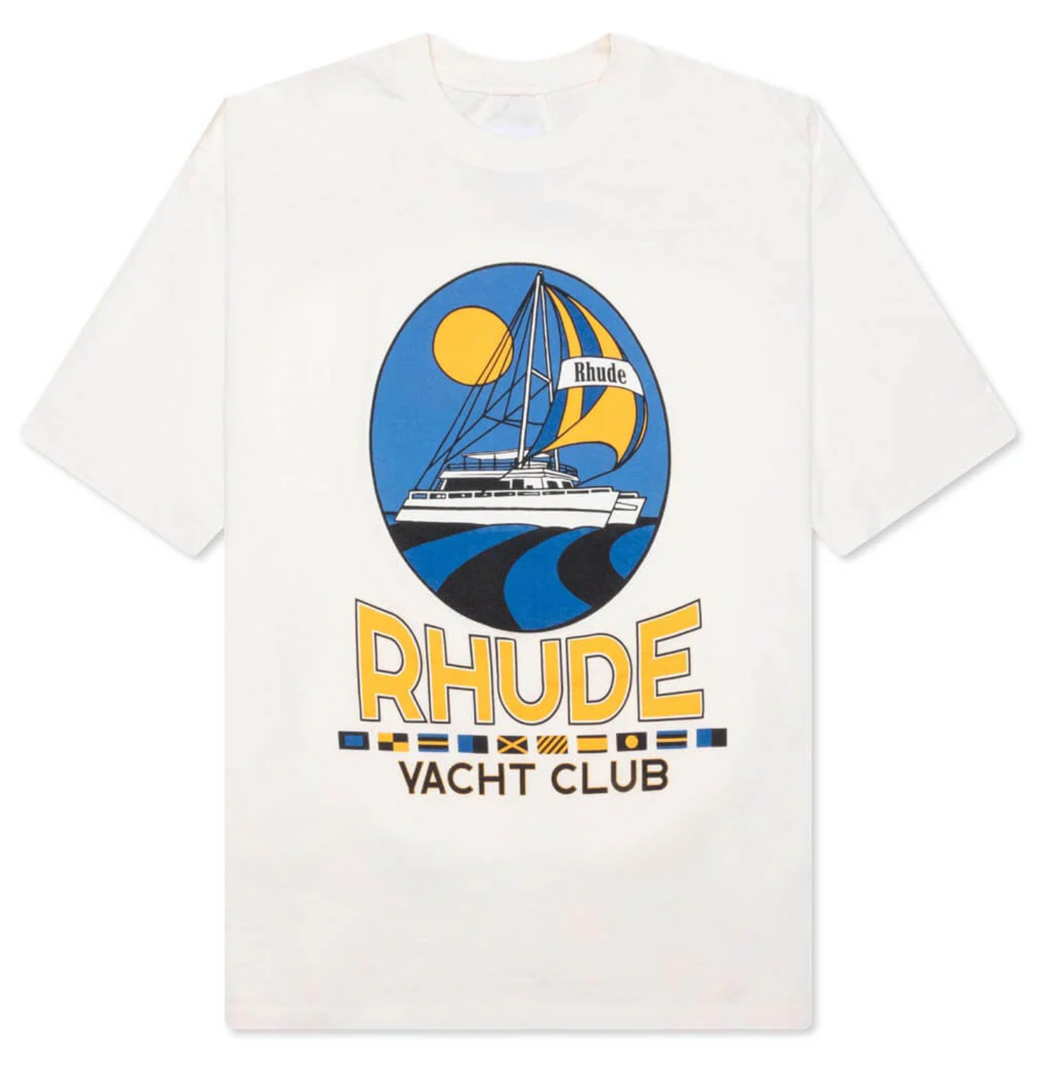 RHUDE YACHT CLUB T-SHIRT