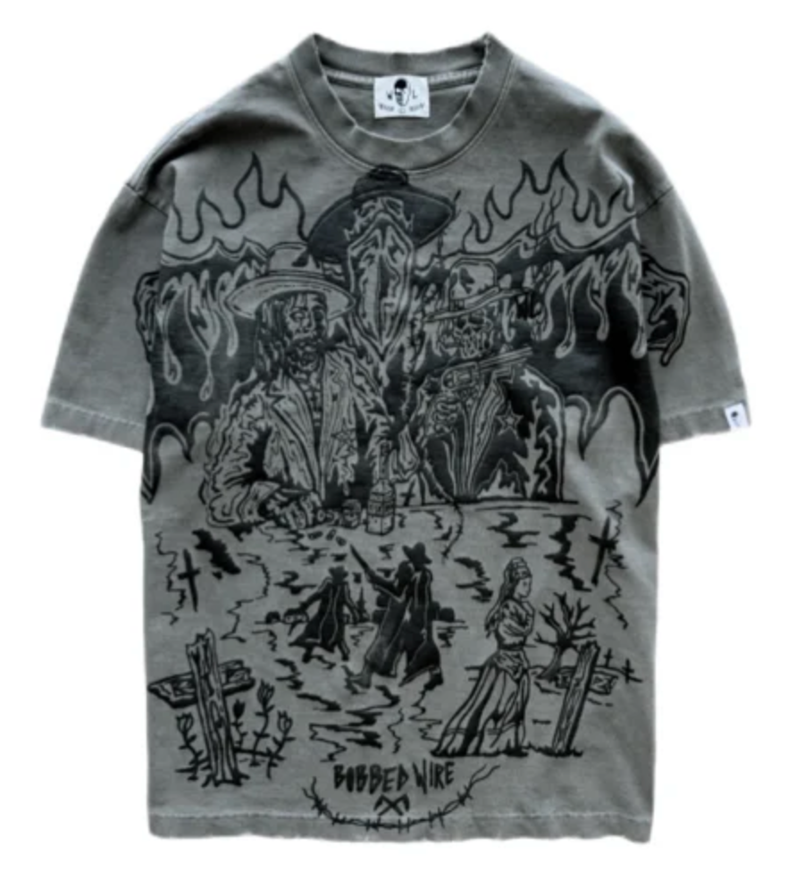 Warren Lotas Bobbed Wire Tee