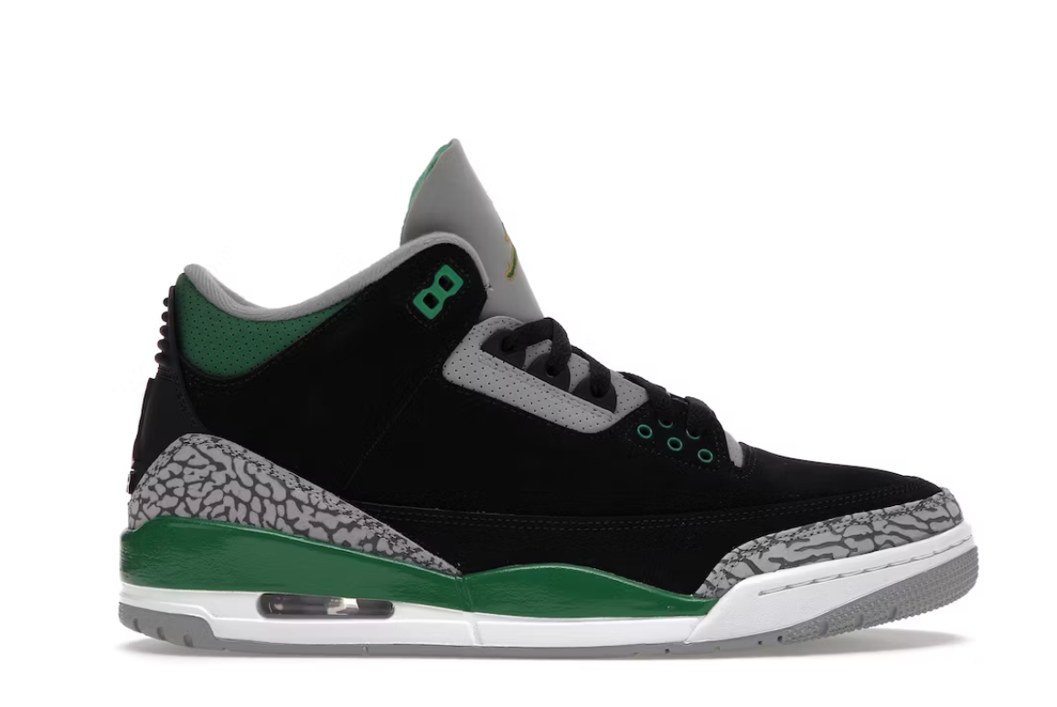 Jordan 3 Retro Pine Green (Preowned)