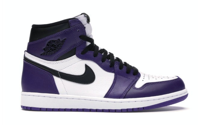 Air Jordan 1 Retro High Court Purple White