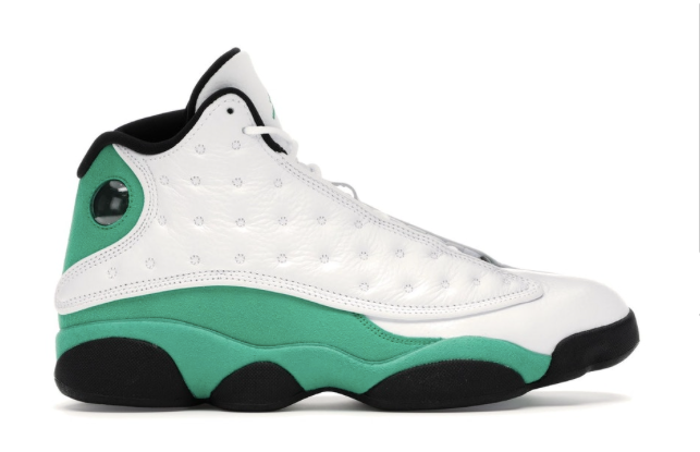 Air Jordan 13 Retro White Lucky Green